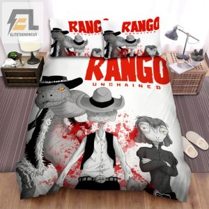 Humorous Rango Unchained Bedding Unique Poster Bed Set elitetrendwear 1 1