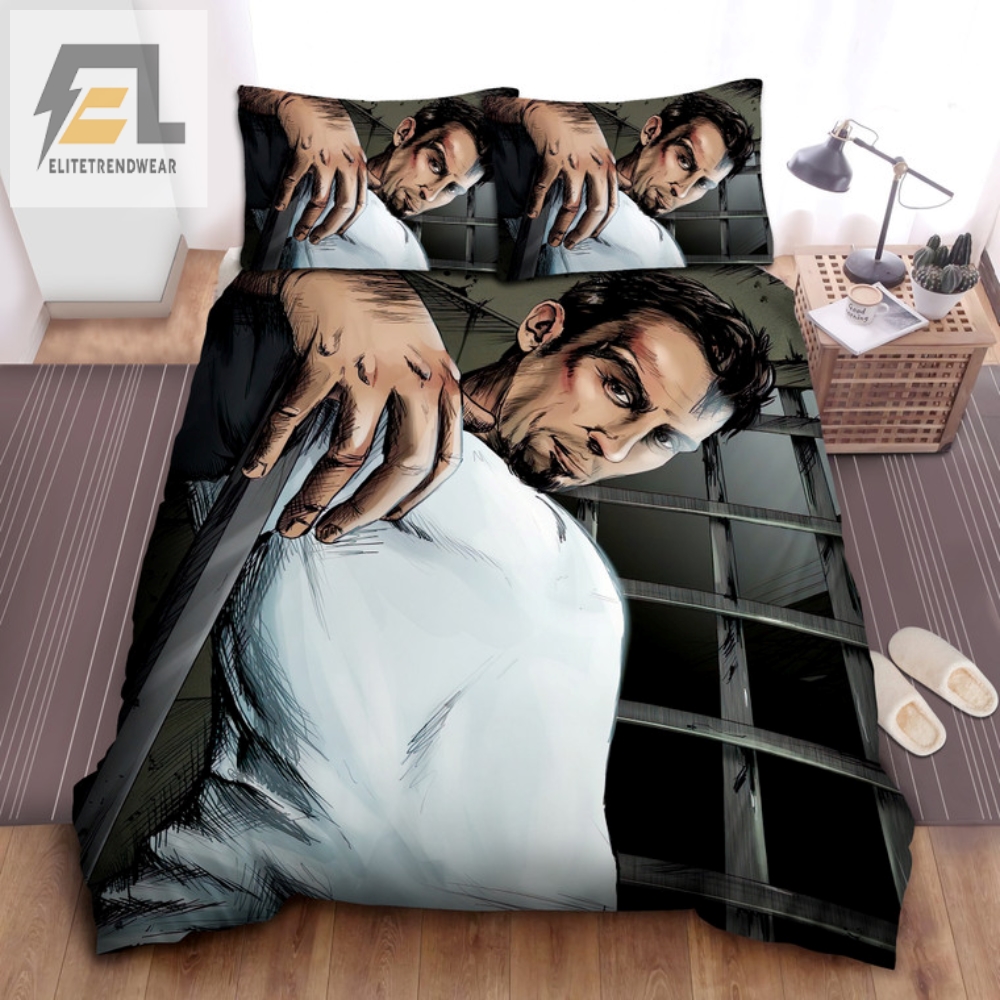 Comedic Tbag Prison Break Bedding  Unique Comforter Set