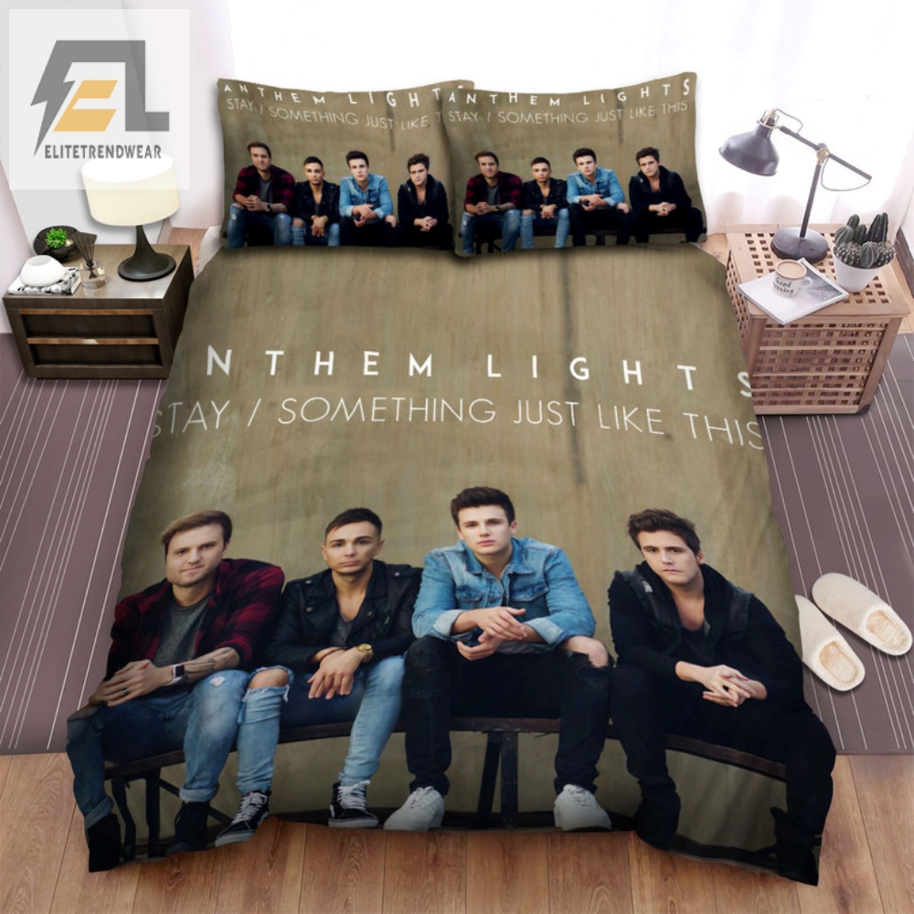 Anthem Snug Epic Songs Cozy Nights  Bedding Sets