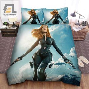 Hilarious Hero Snuggle Black Widow Winter Soldier Bedding elitetrendwear 1 1