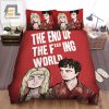 Sleep In Style With The End Of The Fing World Bedding elitetrendwear 1