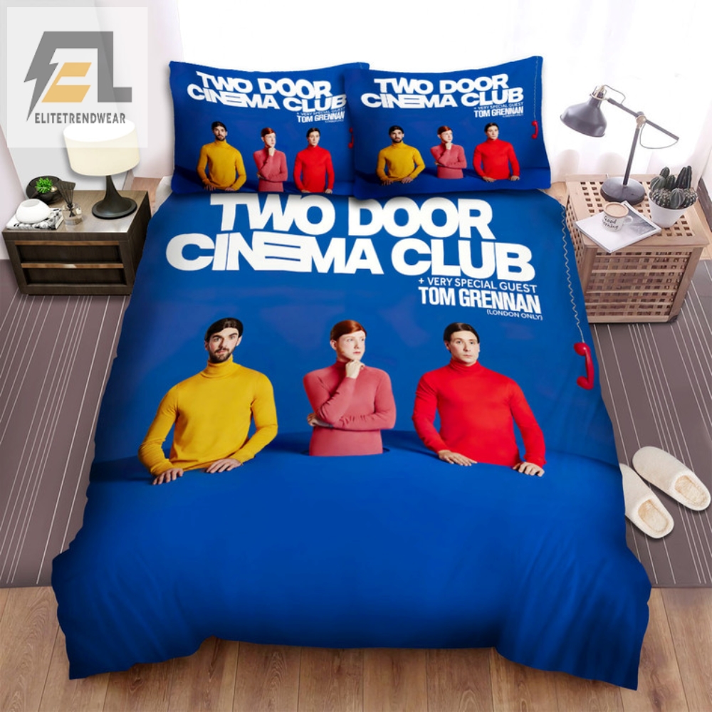 Rock Out In Bed Two Door Cinema Club Bedding Set