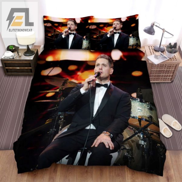 Snuggle With Buble Quirky Michael Buble Bedding Sets elitetrendwear 1 1