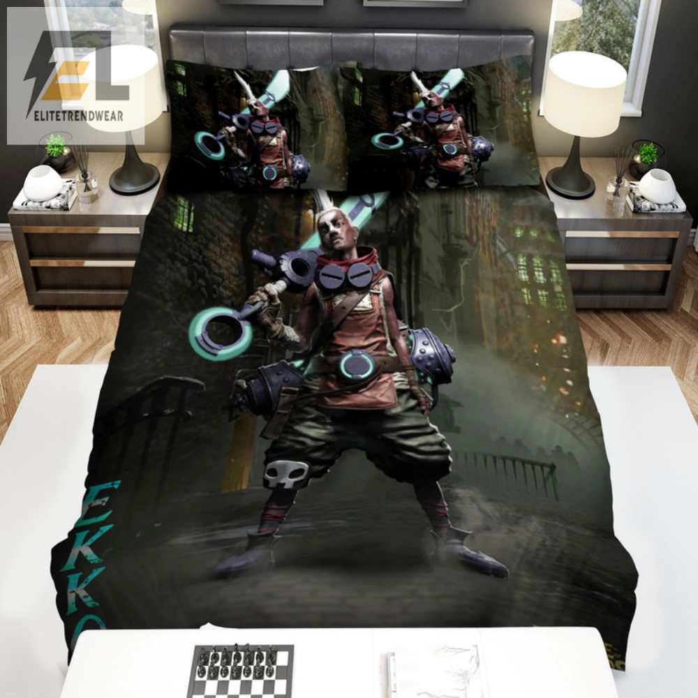 Sleep Like Ekko Timebending Lol Bedding Sets