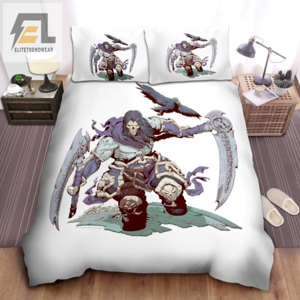 Dont Let Dust Win Unique Bed Sheets Comforter Set elitetrendwear 1