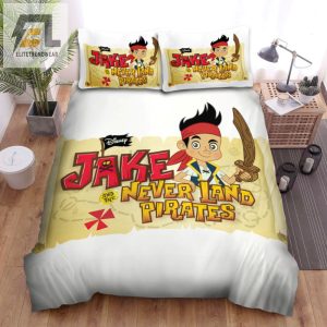 Ahoy Snazzy Jake Pirates Logo Bedding Dream Like A Pirate elitetrendwear 1 1