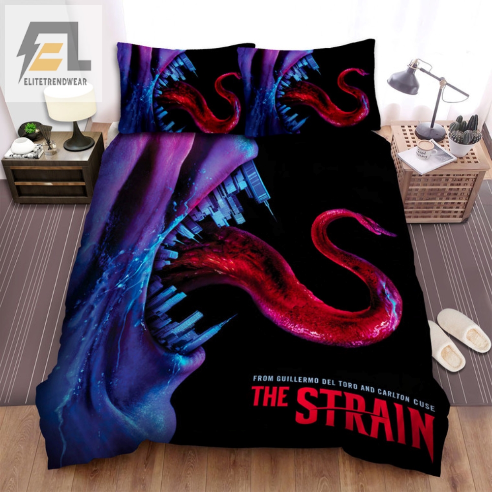 Sleep Tight With The Strain Hilarious Duvet Cover Set