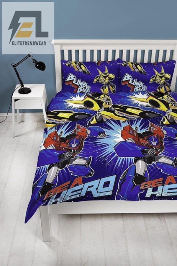 Transformers Duvet Roll Out Of Bed In Heroic Style elitetrendwear 1