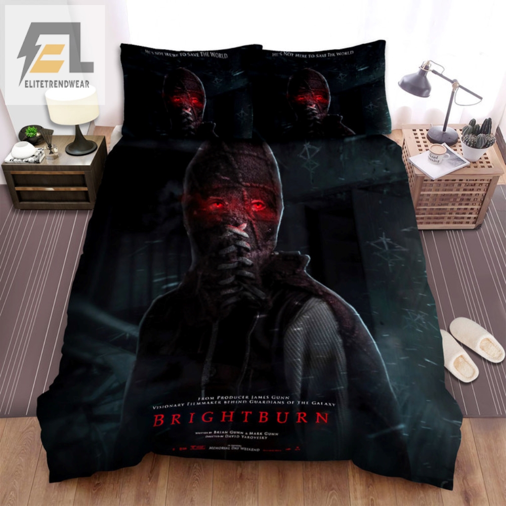 Sleep Like A Hero In Brightburn Bed Sheets  Comforter Set