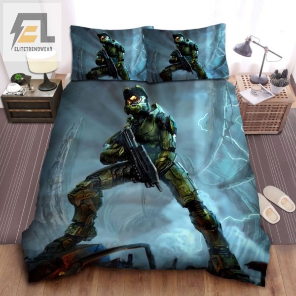 Sleep In Spartan Style Halo Art Bedding Extravaganza elitetrendwear 1