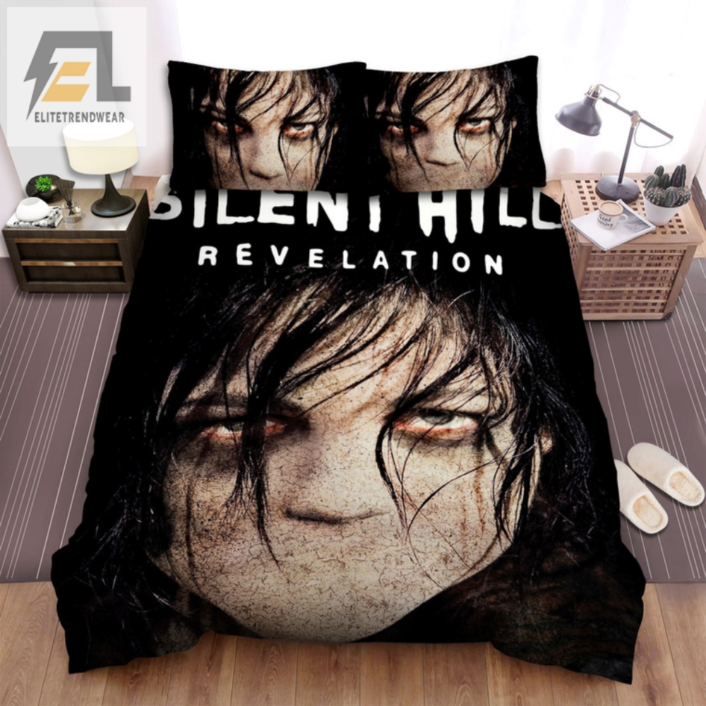 Sleep With Creepy Eyes Silent Hill Duvet Cover Bedding Set