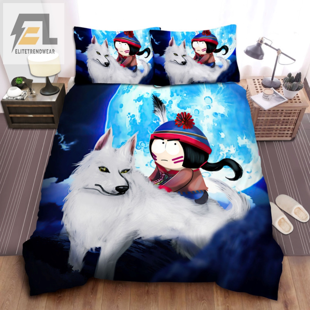 Epic Stan Of Many Moons Riding Fox Bedding  South Park Fun