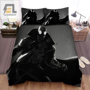 Sleep Like A Superhero Noir Spiderman Bedding Set elitetrendwear 1 1