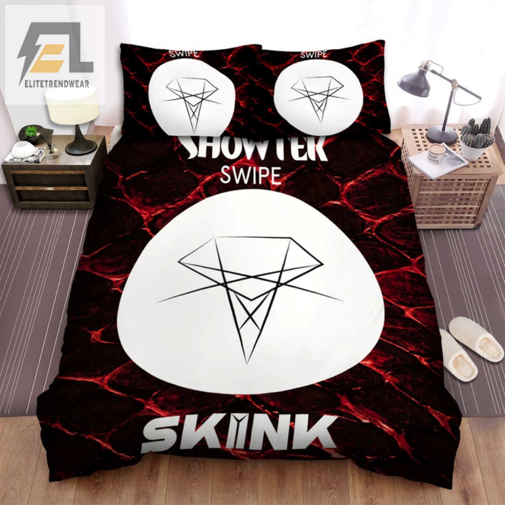Sleep With Showtek Fun Skink Bed Sheets  Duvet Covers
