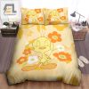 Funny Tweety Bird Flower Bedding Comforter Duvet Set elitetrendwear 1