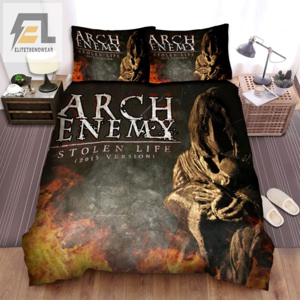 Rock Your Bed Arch Enemy Stolen Life Bedding Set 15 elitetrendwear 1 1
