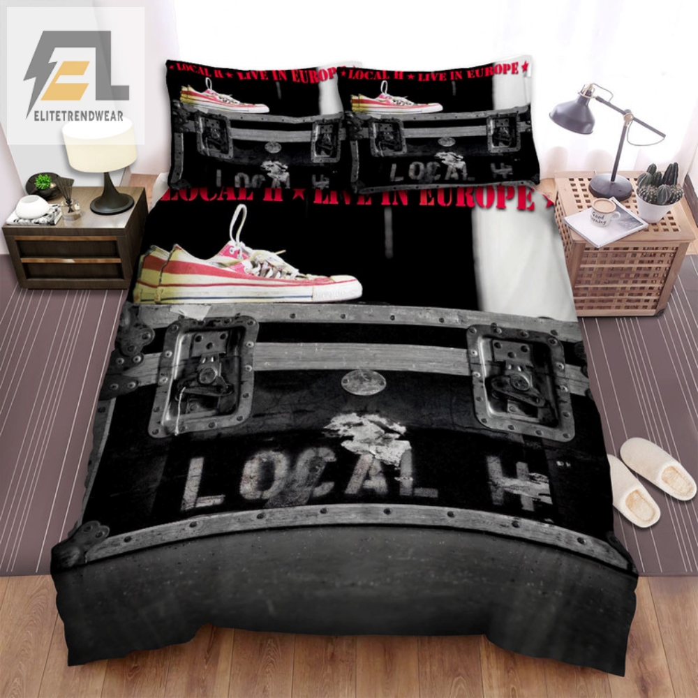 Rock Out In Bed Local H Live In Europe Bedding Set