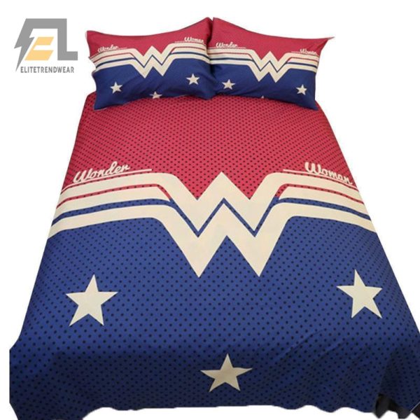 Sleep Like A Hero Wonder Woman Duvet Set For Super Snoozes elitetrendwear 1