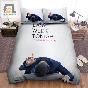 Comedic Comfort John Oliver Bedding Set For True Fans elitetrendwear 1 1