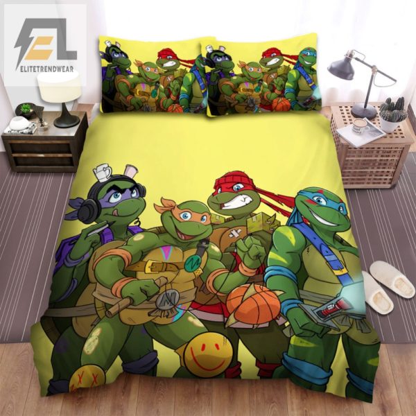 Sleep With The Squad Tmnt Rise Duvet Covers Bedding Sets elitetrendwear 1 1