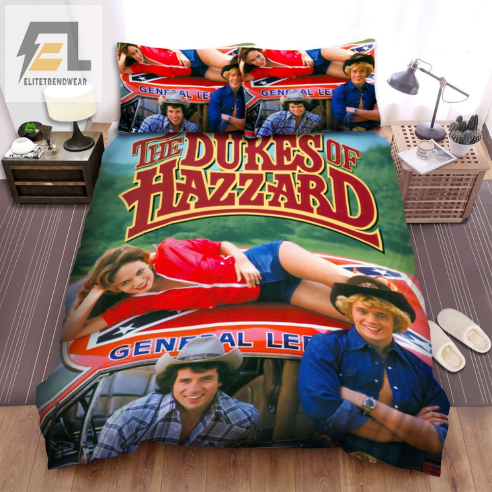 Sleep With The Dukes Hilarious 1979 Poster Bedding Set