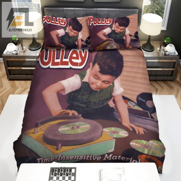 Sleep Tight With Pulley Times Witty Bed Sheets Set elitetrendwear 1 1