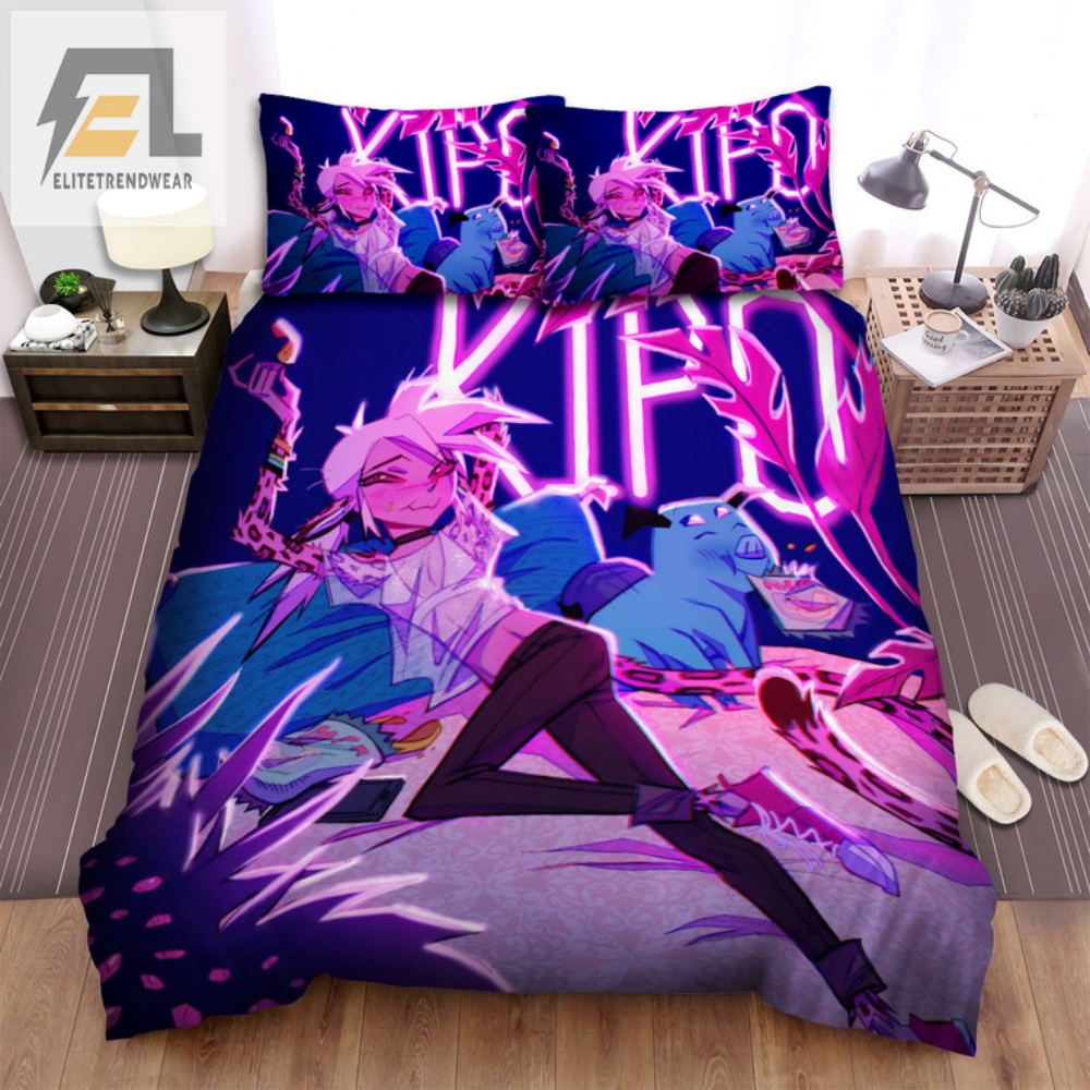 Kipo  Pals Wacky Sleepover  Fun Bedding Set For Fans