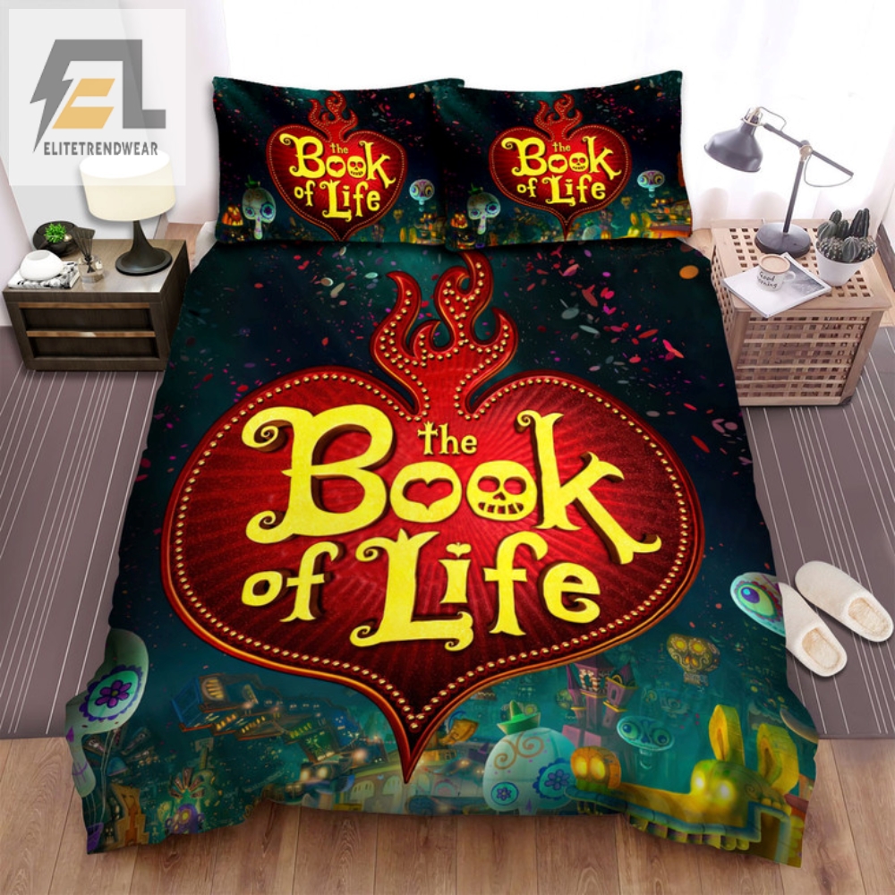 Snuggle In Style Funny Custom Book Of Life Bedding Sets