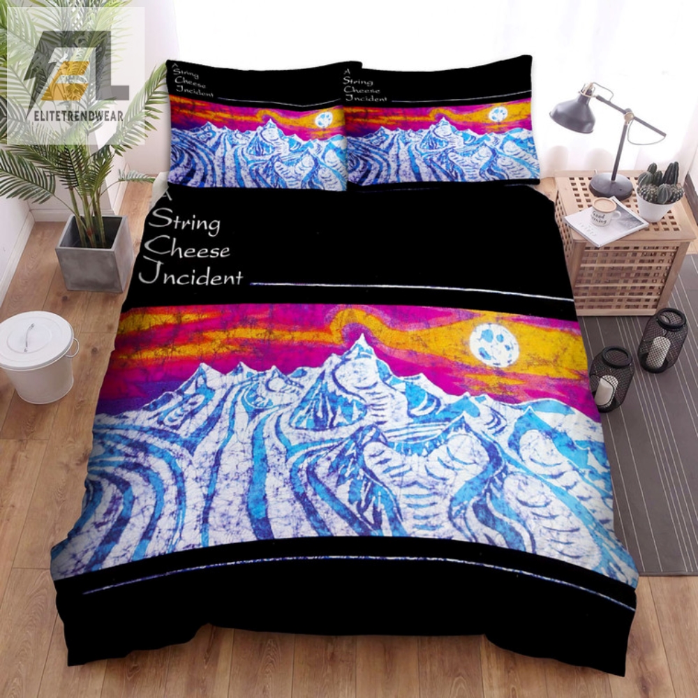 Dream In Cheese Funny Sci Band Bedding Set Extravaganza