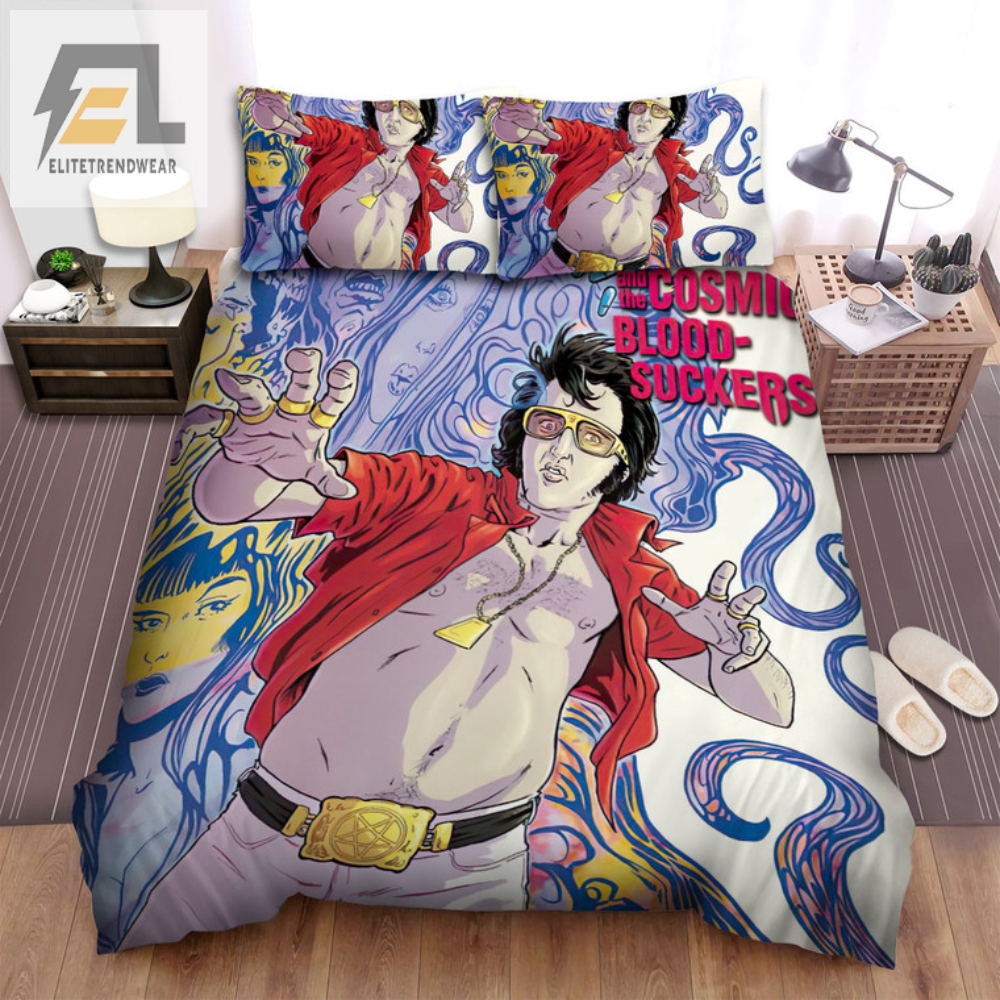 Sleep Like A King Bubba Hotep Funny Comforter Set elitetrendwear 1