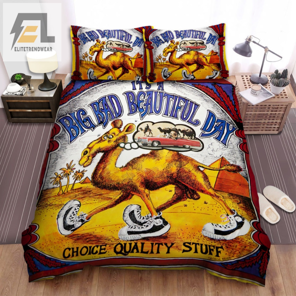 Funny Beautiful Day Band Album Cover Bedding Set
