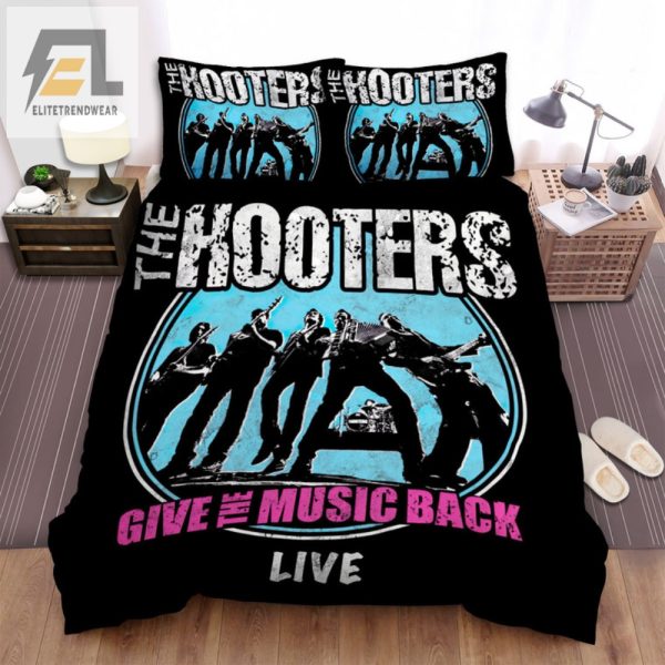Rock Your Bed The Hooters Live Duvet Cover Set Fun Unique elitetrendwear 1 1