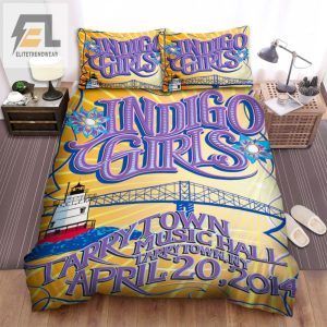 Dream In Indigo Quirky Cozy Girls Artwork Bedding Set elitetrendwear 1 1
