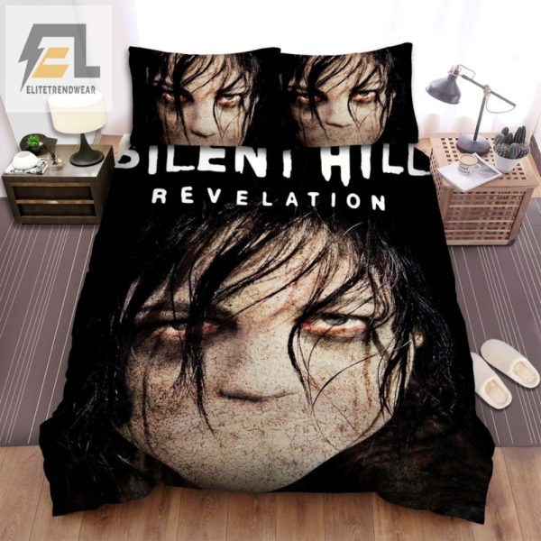 Sleep With One Eye Open Silent Hill Creepy Bedding Set elitetrendwear 1 1