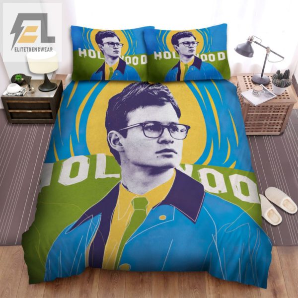 Sleep With Ansel Elgort Quirky Hollywood Bedding Sets elitetrendwear 1