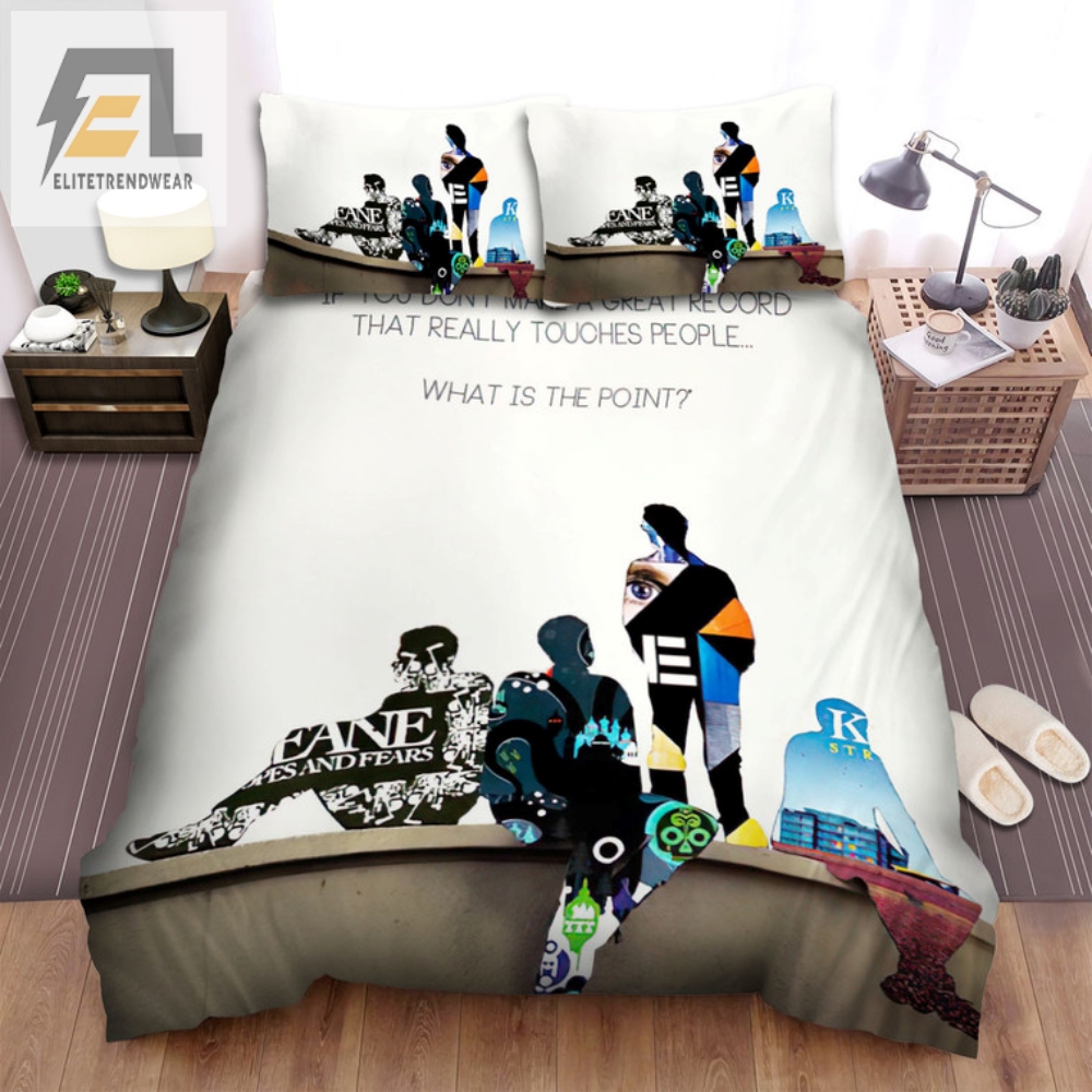 Dream With Keane Quirky Bed Sheets  Duvet Cover Set