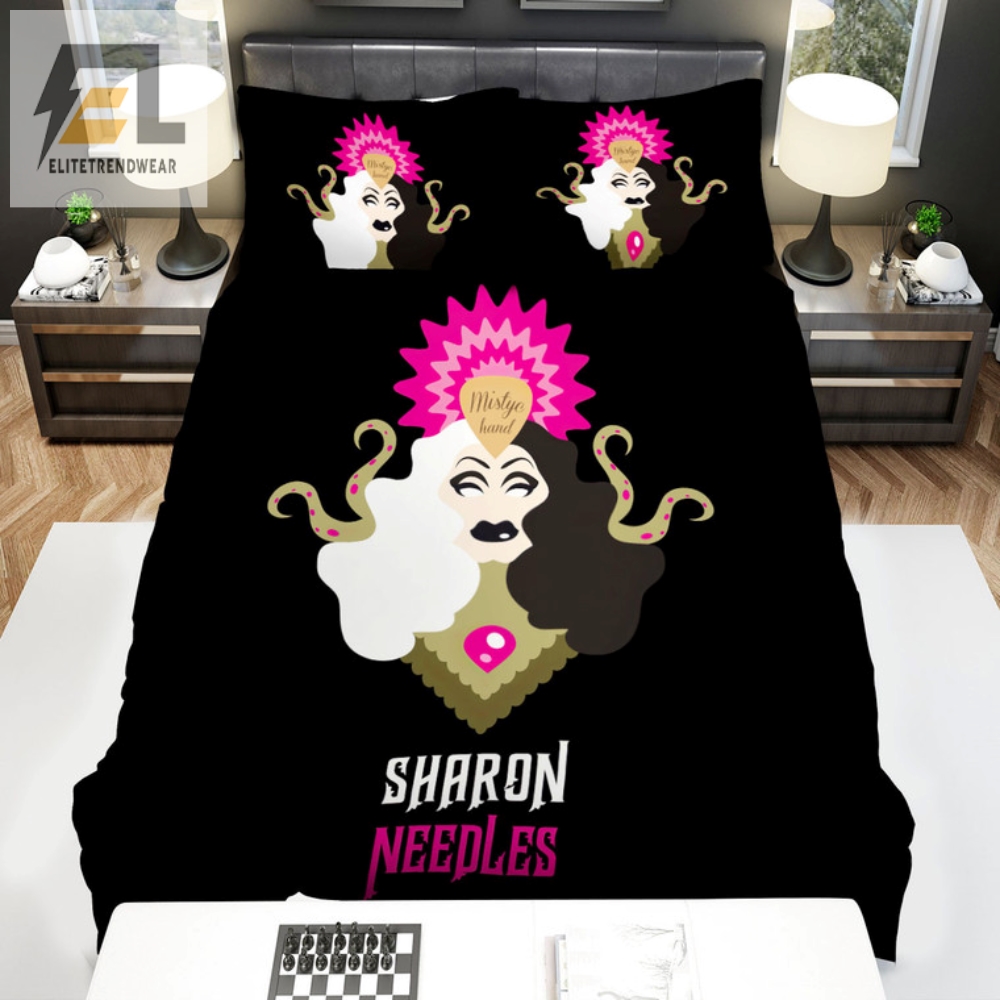 Sleep With Sharon Needles Spooky Fun Duvet Bedding Set