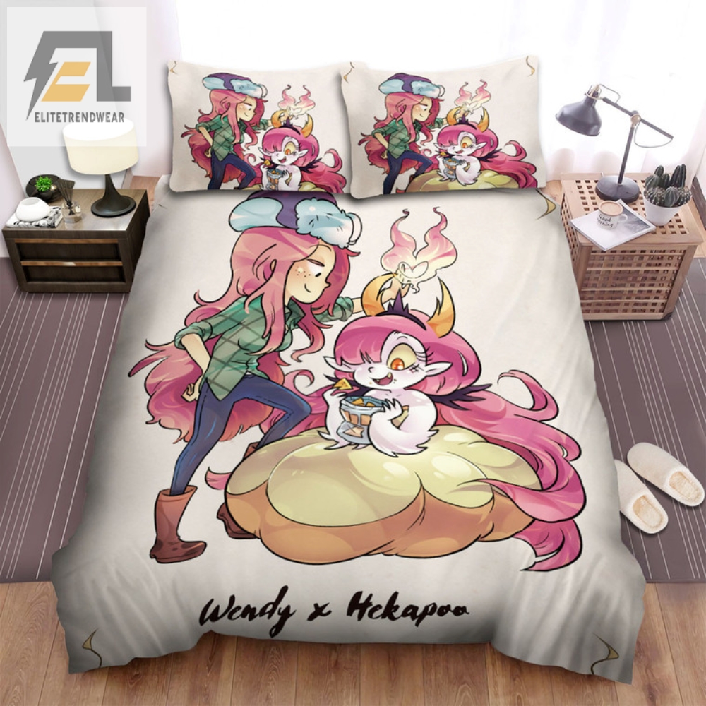 Snuggle With Wenkapoo Magic Star Vs. The Forces Bedding Set