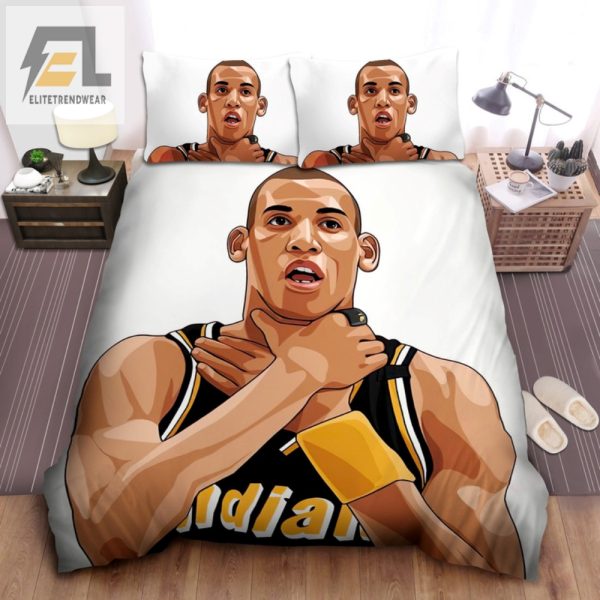 Snore With Reggie Legendary Nba Bedding Art Meets Sleep elitetrendwear 1