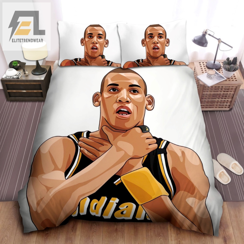 Snore With Reggie Legendary Nba Bedding  Art Meets Sleep