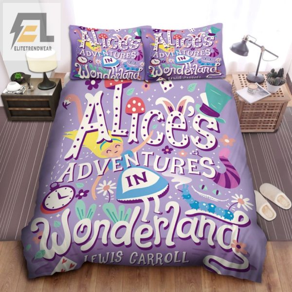 Dream Crazy Quirky Alice In Wonderland Bedding Sets elitetrendwear 1