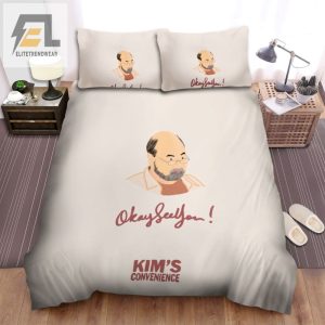 Get Cozy With Kims Convenience Fun Bed Sheets Duvet Set elitetrendwear 1 1