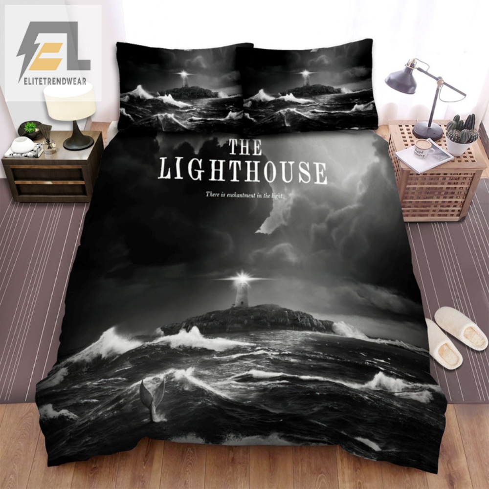 Catch Zs With Big Waves  Lighthouse Bedding Sets