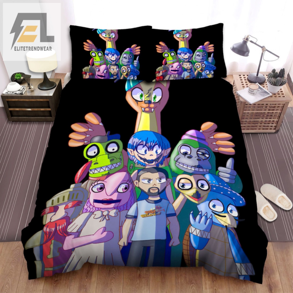 Sleep With Willys Wonderland Fun Cartoon Bed Sets