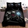 Rev Up Your Dreams Ducati Diavel Duvet Cover Set elitetrendwear 1