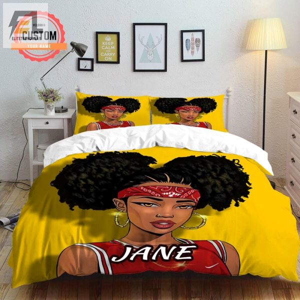 Dunk Dreams Funky Space Buns Duvet For Queen Bballers elitetrendwear 1