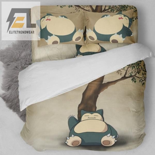 Snooze With Snorlax Cozy Comfy Bedding Sets elitetrendwear 1