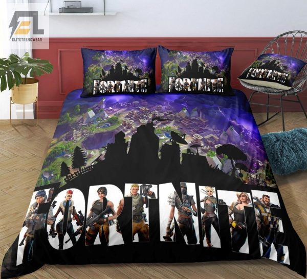 Level Up Your Sleep Hilarious Fortnite Duvet Sets elitetrendwear 1