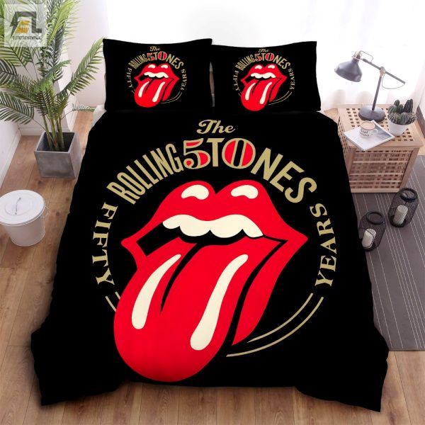 Rockin Comfort The Rolling Stones 50 Years Duvet Sets elitetrendwear 1