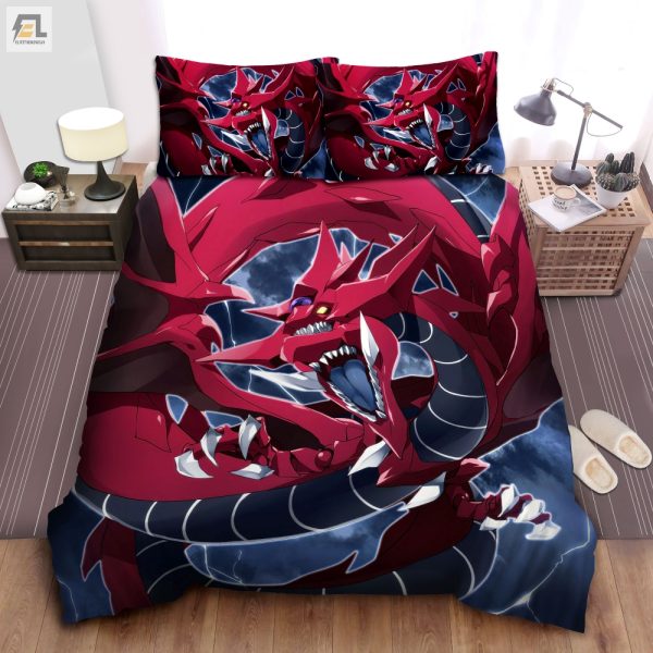 Sleep Like A Pharaoh With Slifer Cozy Yugioh Duvet Sets elitetrendwear 1